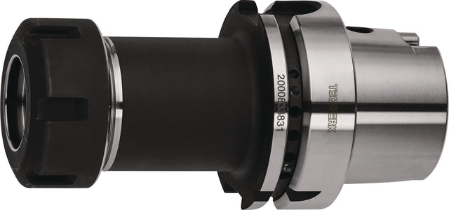 TECWERK Spannzangenfutter ER DIN 69893A HSK-A63 Auskraglänge 100 mm Spannbereich 1-10 mm
