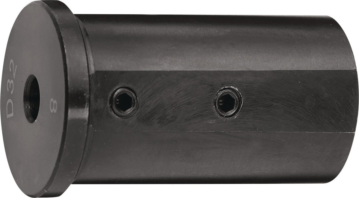 TECWERK Reduzierbuchse Form 1 – Bohrdurchmesser 6 mm, Außendurchmesser 25 mm, Einspannlänge 46 mm