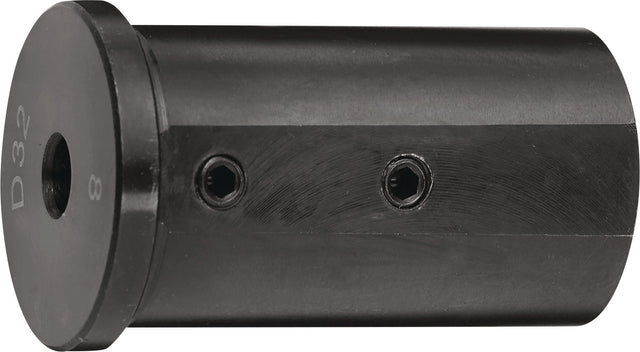 TECWERK Reduzierbuchse Form 1 – Bohrdurchmesser 6 mm, Außendurchmesser 25 mm, Einspannlänge 46 mm