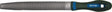 TECWERK Kabinettraspel DIN 7263 D, 200 mm, halbrund, Hieb 2, 2K-Ergo-Heft
