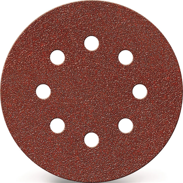TECWERK Haftschleifscheibe GLS 5 125 mm K.40 Korund 8-Loch für Holz & Metall