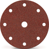 TECWERK Haftschleifscheibe GLS 5 125 mm K.40 Korund 8-Loch für Holz & Metall