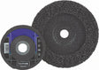 TECWERK Grobreinigungsscheibe Ø125 mm extra coarse – aggressive Reinigung für Stahl, INOX, Guss & Lack