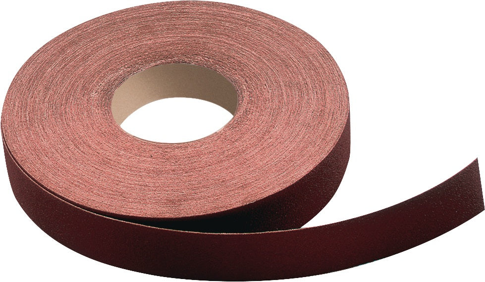 TECWERK Schleifgeweberolle 40 mm K40 Korund für Metall – 50 m Rolle