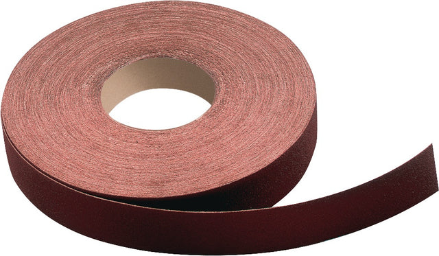 TECWERK Schleifgeweberolle 40 mm K40 Korund für Metall – 50 m Rolle
