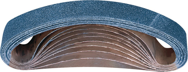 TECWERK Schleifband 533 x 9 mm Körnung 40 Zirkonkorund für INOX – 50 Stück