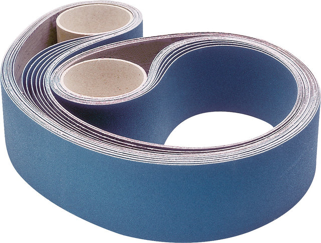 TECWERK Schleifband 2000 x 75 mm K40 Zirkonkorund für INOX – 10 Stück