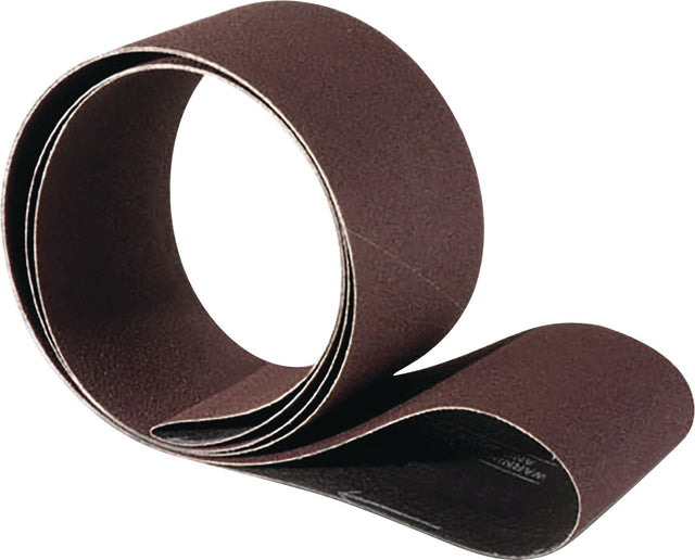 TECWERK Schleifband 610 mm × 13 mm Körnung 40 Normalkorund für Holz und Metall