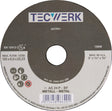 TECWERK Schruppscheibe Action D125xS6mm gekröpft, 10er-Pack
