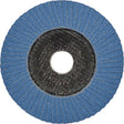 TECWERK Fächerscheibe Action Ø125 mm K40 konisch Zirkon für Stahl/Edelstahl