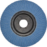 TECWERK Fächerscheibe Premium 125 mm K40 konisch Zirkon für Stahl/Edelstahl