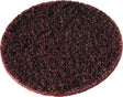 TECWERK Schleifvliesscheibe Ø 125 mm coarse braun ungelocht – 10 Stück für Edelstahl und Metall