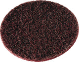 TECWERK Schleifvliesscheibe Ø 125 mm coarse braun ungelocht – 10 Stück für Edelstahl und Metall