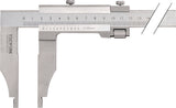 TECWERK Werkstattmessschieber DIN 862 250 mm – Analog mit Feineinstellung