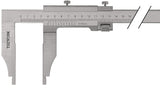 TECWERK Werkstattmessschieber DIN 862 250 mm – Analog mit Feineinstellung