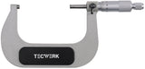 TECWERK Bügelmessschraube DIN 863/1 0-25 mm Spindel-Ø 6,5 mm analog