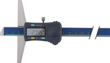 TECWERK Tiefenmessschieber DIN 862 digital 200 mm mit gerader Messschiene