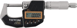 TECWERK Bügelmessschraube digital 0-25 mm IP65 DIN 863/1