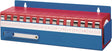 TECWERK Fühlerlehrenband-Set 0,01–0,25 mm, 5 m x 12,7 mm im Wandhalter