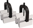 TECWERK Doppelprismenpaar für Ø 5-30 mm, Stahl, Toleranz ± 0,004 mm, 50x40x40 mm