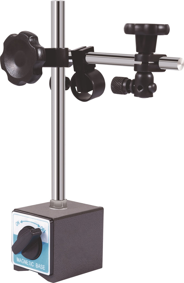TECWERK Magnetmessstativ 150 mm Aktionsradius, 180 mm Höhe, 600 N Haftkraft