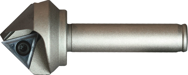 TECWERK Fasenfräser TCGX 25 mm Schaft 12 mm, 45° vernickelt für Handbohrmaschinen