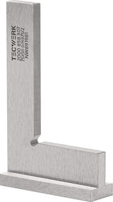 TECWERK Winkel DIN 875/II 75x50 mm – Präzisions-Stahlwinkel ohne Anschlag