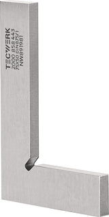 TECWERK Winkel DIN 875/I – Präzisionswinkel 500 x 330 mm, ohne Anschlag, aus Stahl