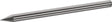 TECWERK Ersatznadel Hartmetall 32 mm Nadel-Ø 2 mm für Reißnadel 2000 858 512 – 5 Stück