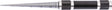 TECWERK Lochlehre 1-6 mm konisch – Hochpräzise Messlehre mit 0,1 mm Ablesung