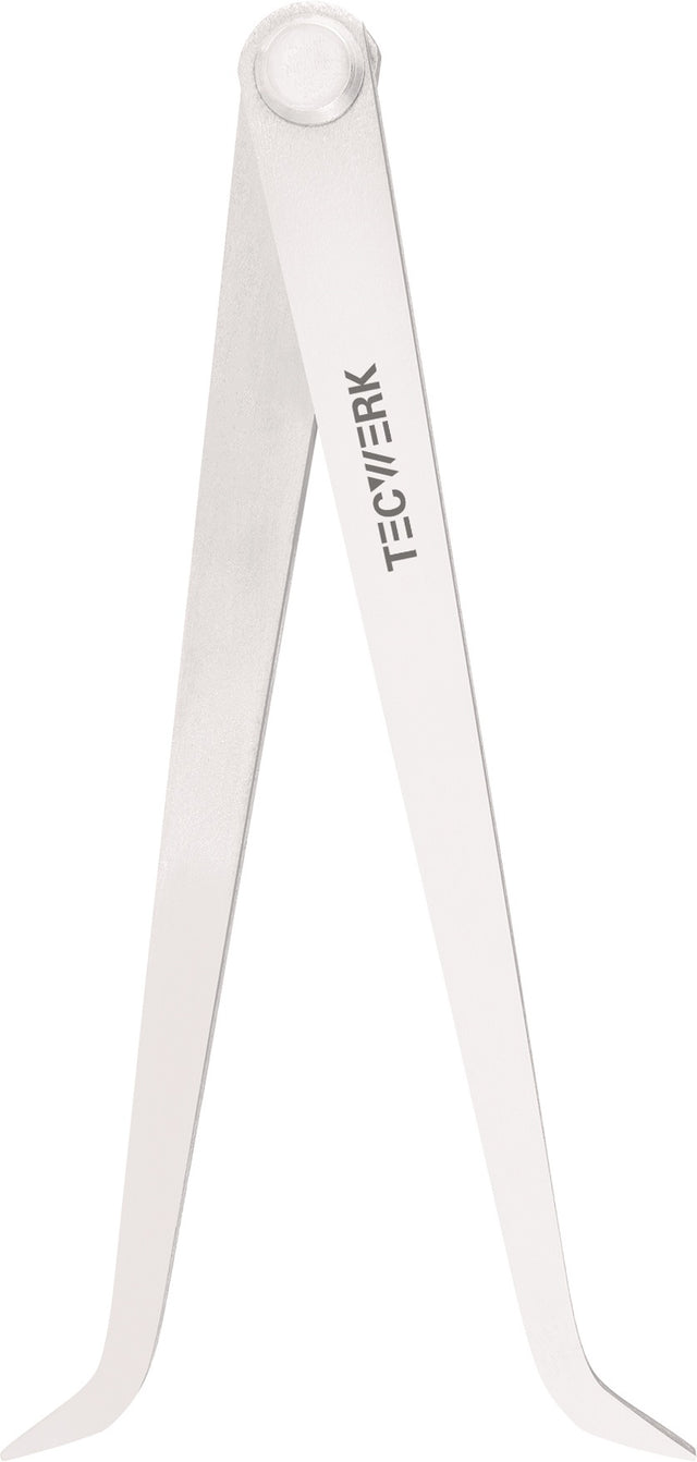 TECWERK Lochzirkel 200 mm mit Nietscharnier – Präzisions-Anreißwerkzeug