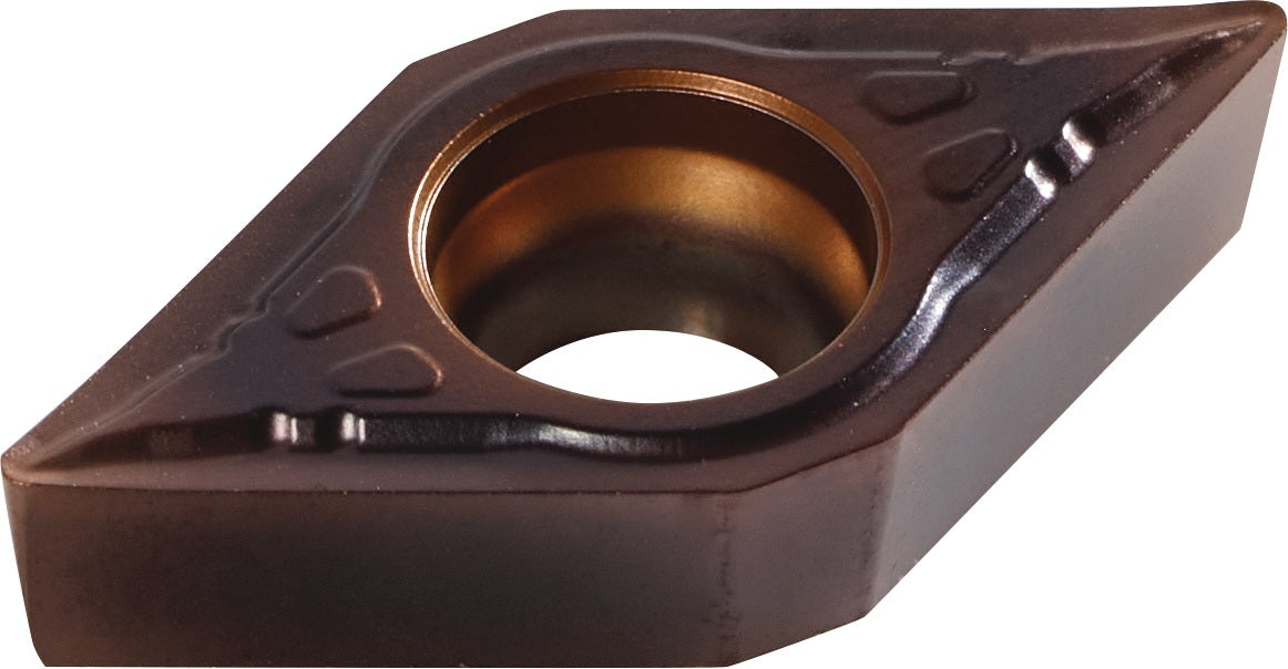 TECWERK Wendeschneidplatte DCMT070204-M UNI für mittlere Bearbeitung