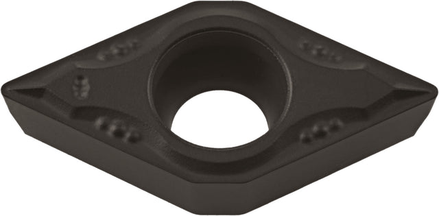 TECWERK Wendeschneidplatte DCMT070202-F PMK30 für Schlichtbearbeitung, 10er-Pack