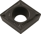 TECWERK Wendeschneidplatte CCMT060202-F PMK35 für Schlichtbearbeitung