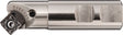 TECWERK Fasenfräser Ø 31 mm, Schaft-Ø 25 mm, vernickelt, mit Innenkühlung, verstellbar 10°–80°, für Wendeplatten TCMT/SCMT