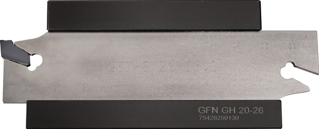 TECWERK Abstechset GH20-26 12-teilig mit Grundhalter, Stechschwert und 10 Stecheinsätzen