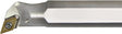TECWERK Bohrstange A12K-SDQCR 07 mit Innenkühlung, rechts, vernickelt