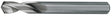 TECWERK NC-Anbohrer 3 mm HSS-Co 120° mit Zylinderschaft DIN 1835-A