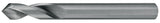 TECWERK NC-Anbohrer 3 mm HSS-Co 120° mit Zylinderschaft DIN 1835-A