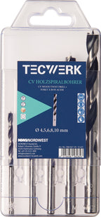 Ø 4, 5, 6, 8, 10 mm / 5 teilig