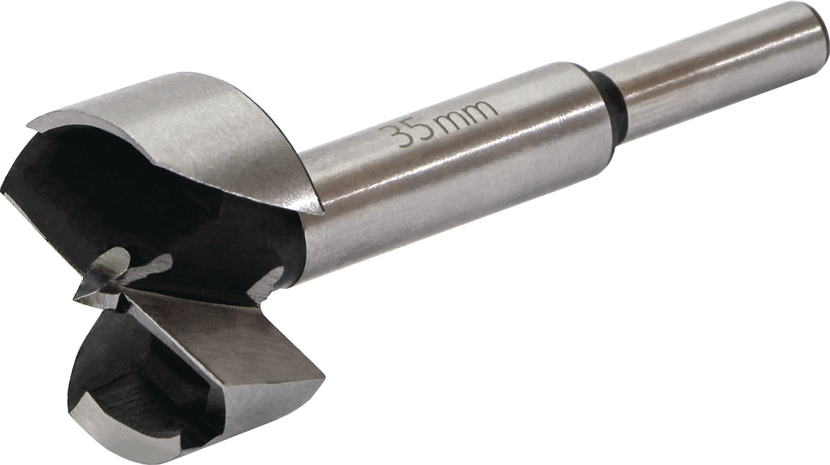 TECWERK Forstnerbohrer Ø15 mm mit 8 mm Schaft – Zentrierspitze & Peripherieschneide