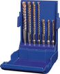 TECWERK Hammerbohrersatz Multicutter 4, 7-teilig, SDS-plus, Kunststoffkassette