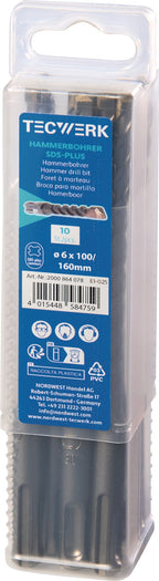 6,0 mm / 100 mm / 160 mm