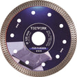 TECWERK Diamanttrennscheibe FLIESEN PRO X 115 mm – X-Diamant-Segment für alle Fliesen