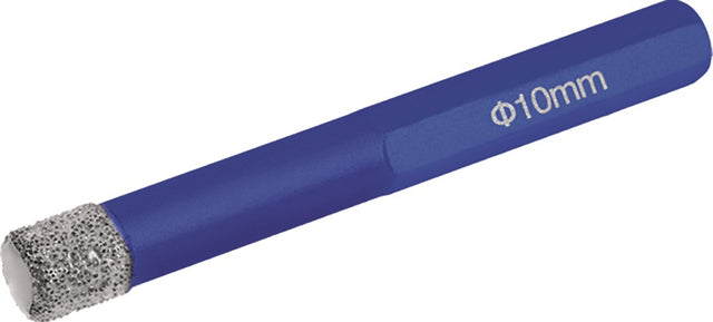 TECWERK Diamant-Fliesenbohrer PRO HEX Ø 6 mm, Länge 63,5 mm, für Fliesen, Feinsteinzeug & Granit