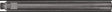 TECWERK Verlängerung 1/2 BSP (F) 169 mm für Diamantbohrkronen – Schaft-Ø 29,5 mm
