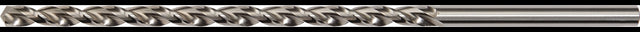 TECWERK Tieflochspiralbohrer DIN 1869 Typ TS HSS-Co Ø 2 mm Zylinderschaft