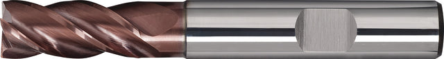 TECWERK Schaftfräser DIN 6527L Typ N VHM TiAlN 3 mm 4 Schneiden lang HPC