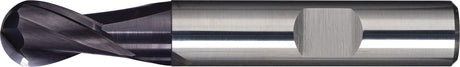 Vollradiusfräser 12 mm VHM TiAlN HB Z.2 kurz TECWERK – Präzisionswerkzeug für Stahl & NE-Metalle