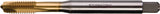 TECWERK Maschinengewindebohrer DIN 371B M3x0,5mm HSS-Co TiN 6H – für Durchgangsgewinde